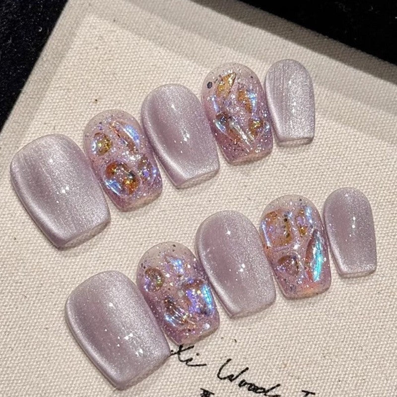 Sparkling Acrylic Press-On Nail Set Stornfield