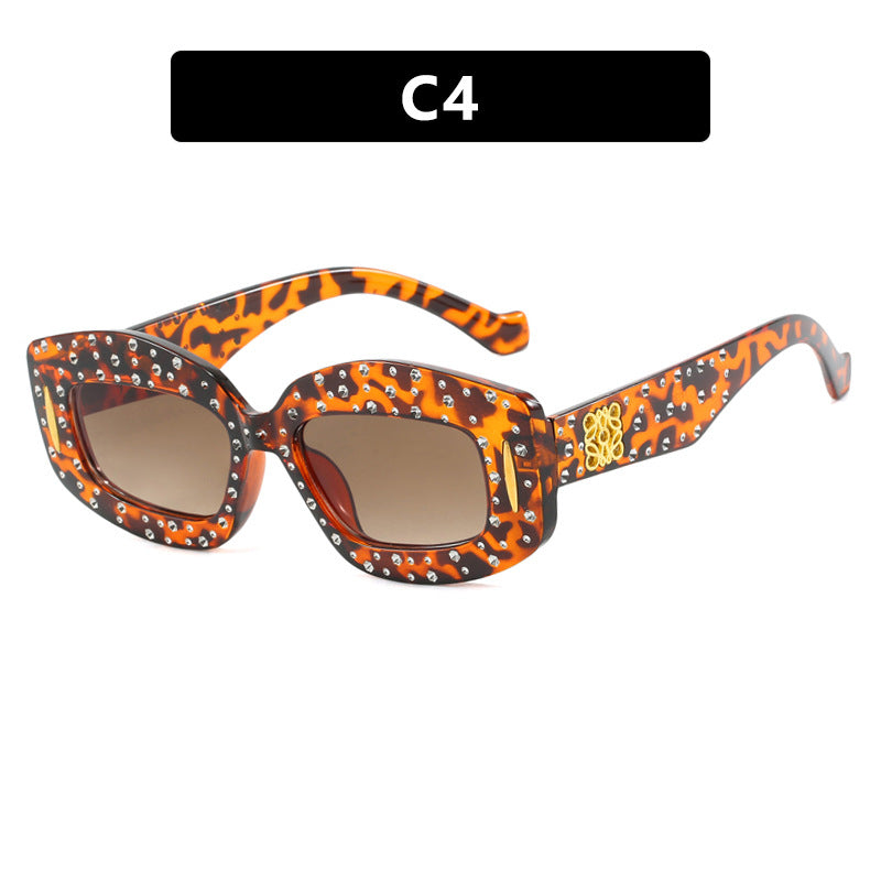 Women's fashionable sunglasses with glamorous rhinestone embellishment Stornfield
