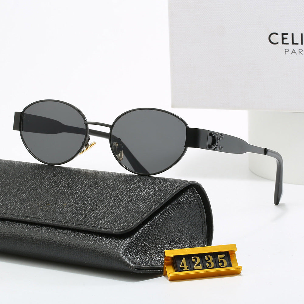 Women's exclusive oval-shaped designer sunglasses Stornfield