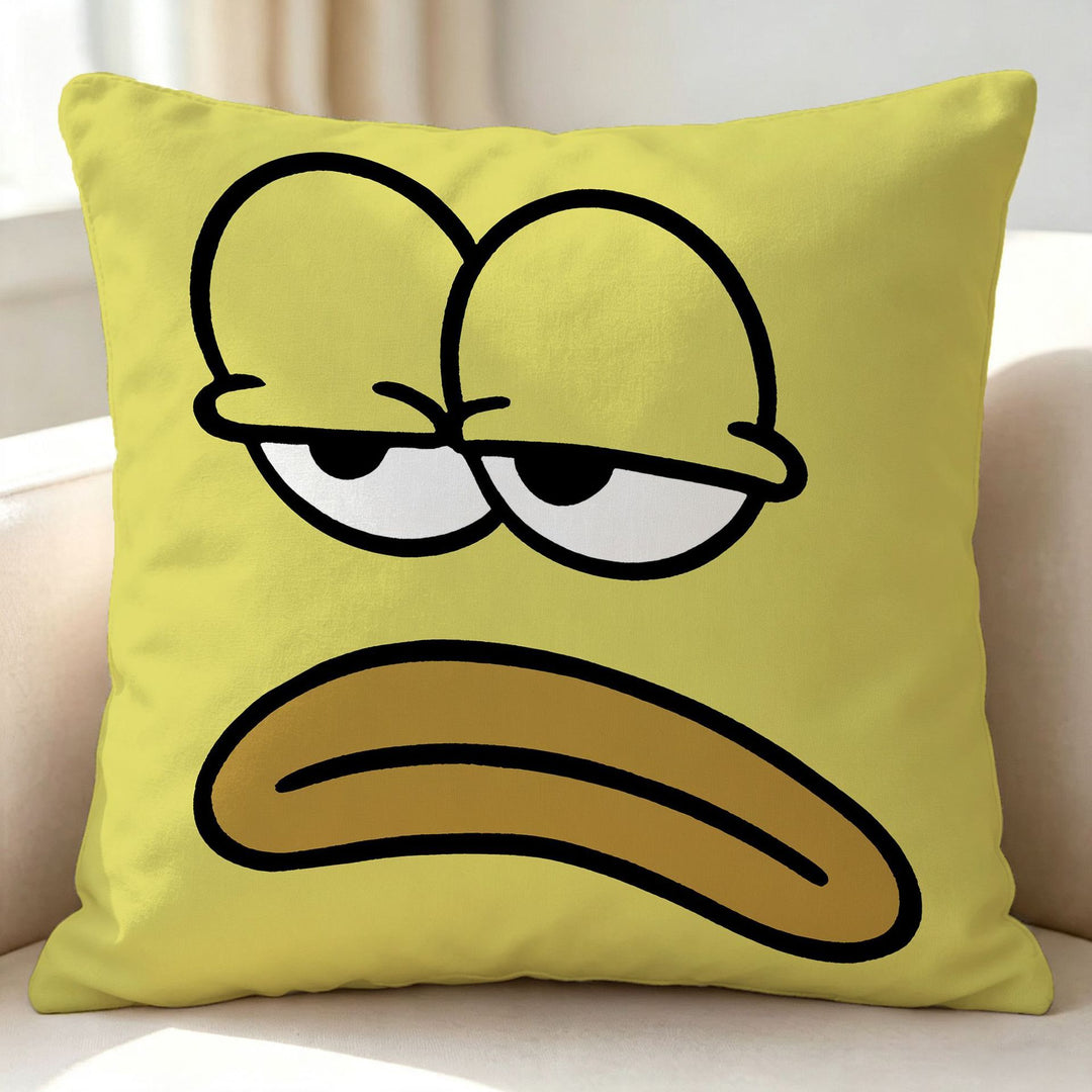 Cartoon Character-Themed Decorative Throw Pillow