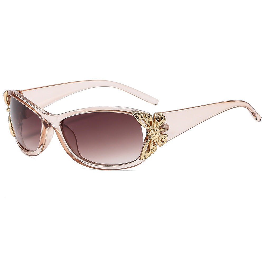 Fashion-Forward Butterfly-Embellished Sunglasses Stornfield
