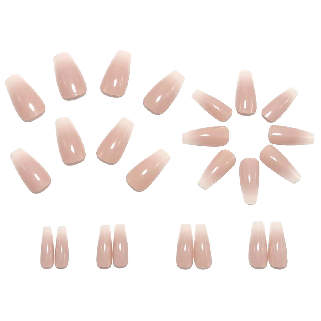 Artificial Nails in Stylish French Design Stornfield