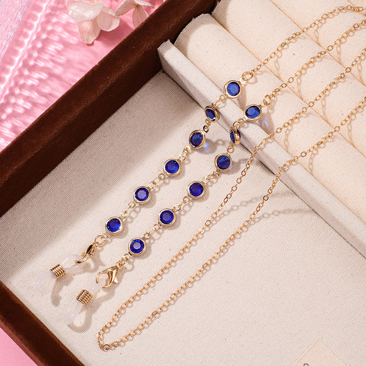Artistic Beaded Eyewear Chain Stornfield