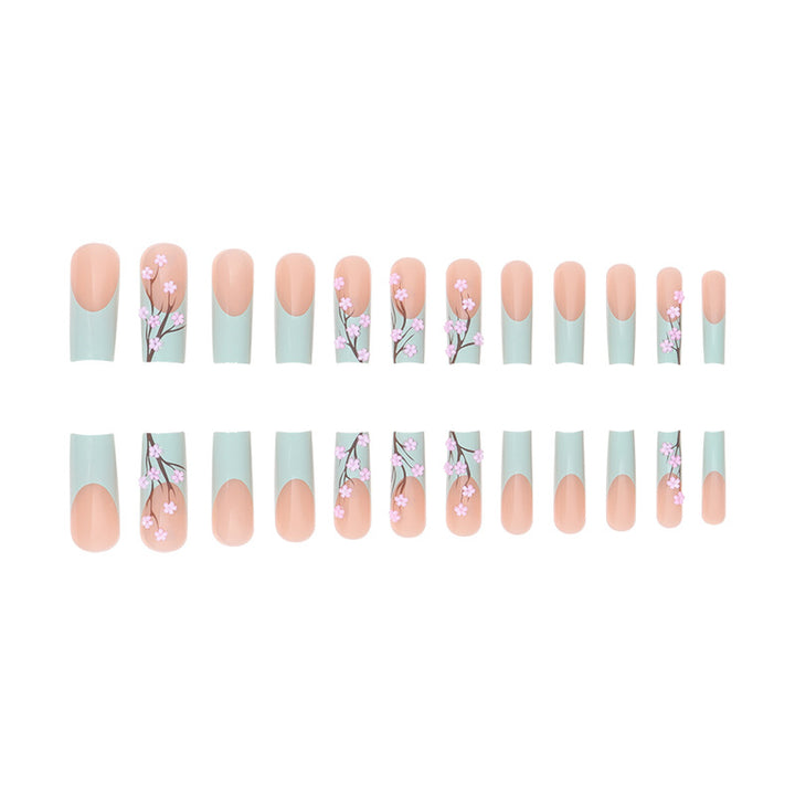 Floral Blossom Stiletto Press-On Nails Stornfield