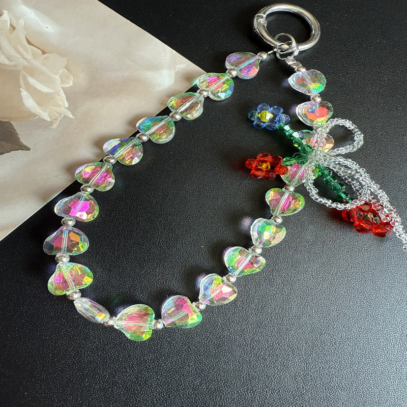 Heart-Shaped Crystal Beaded Stornfield
