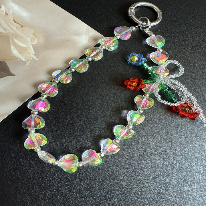 Heart-Shaped Crystal Beaded Stornfield