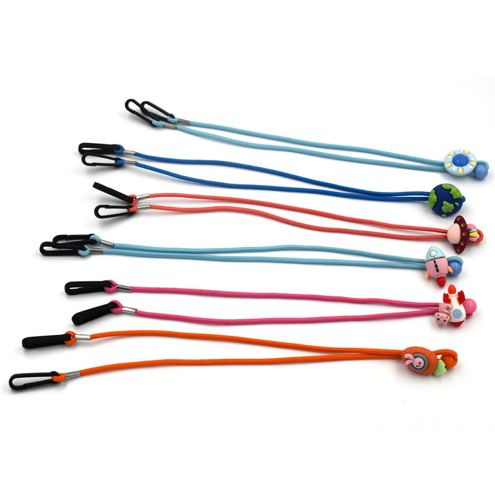 Adjustable Eyewear Retainer with Decorative Bead Stornfield