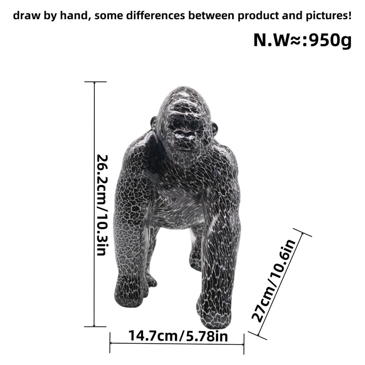 Artful Gorilla Sculpture Stornfield