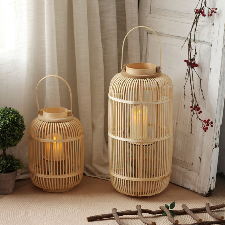Long-lasting Rattan Lantern Stornfield