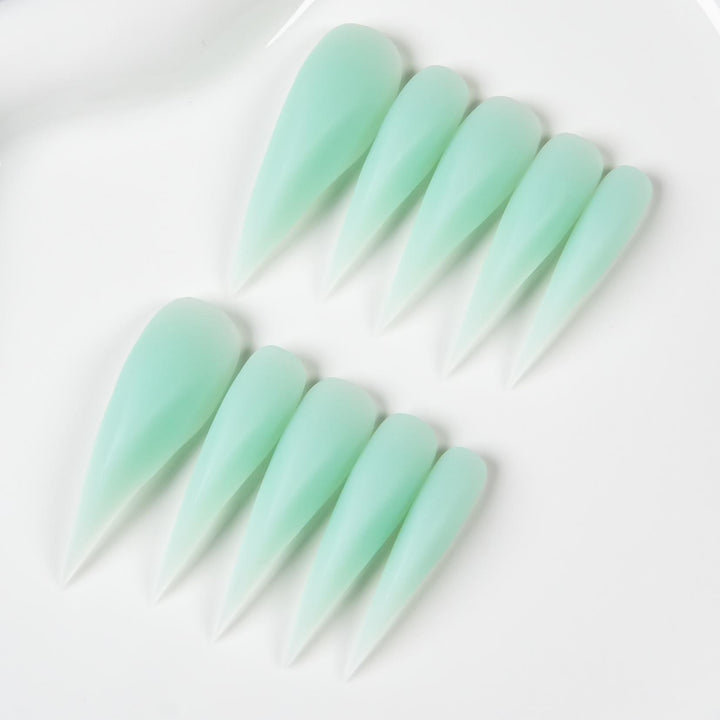 Stiletto Press-On Nail Set with Glossy Finish  1791255100