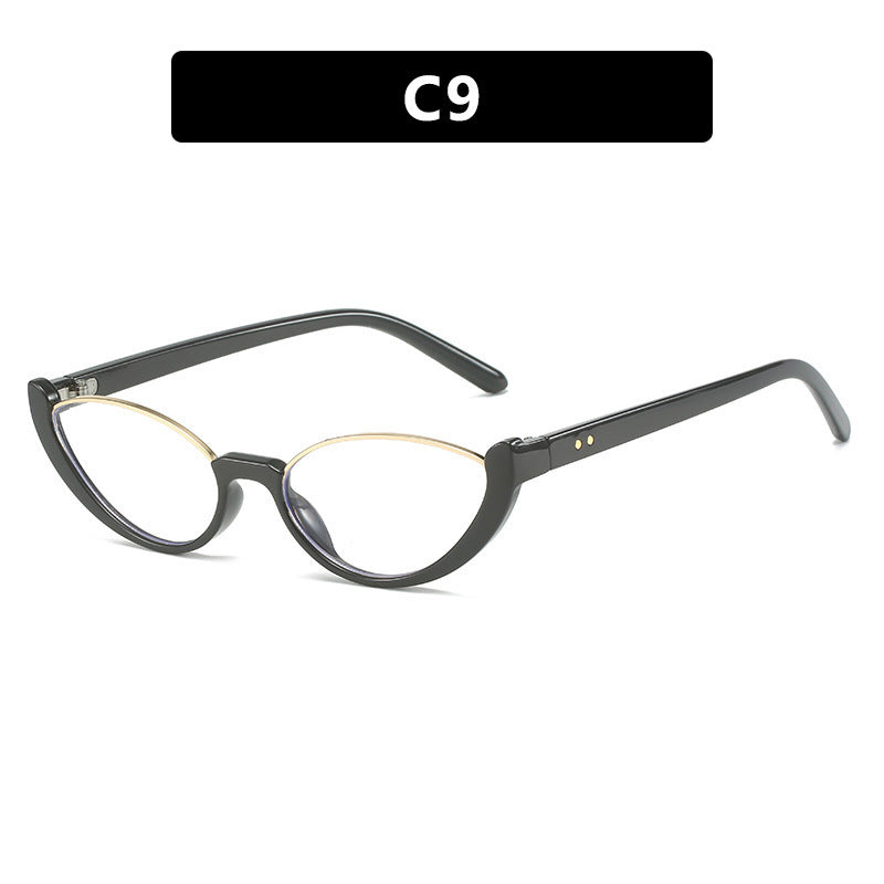 Women's Cat-Eye Sunglasses with Mirrored Lenses and Elegant Frame Stornfield