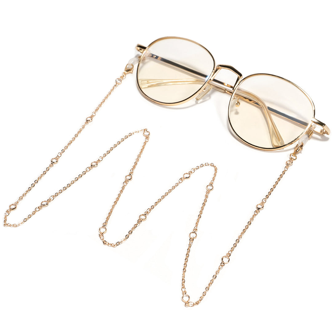 Crystal-Embellished Eyewear Chain Stornfield