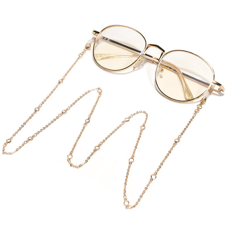 Crystal-Embellished Eyewear Chain Stornfield