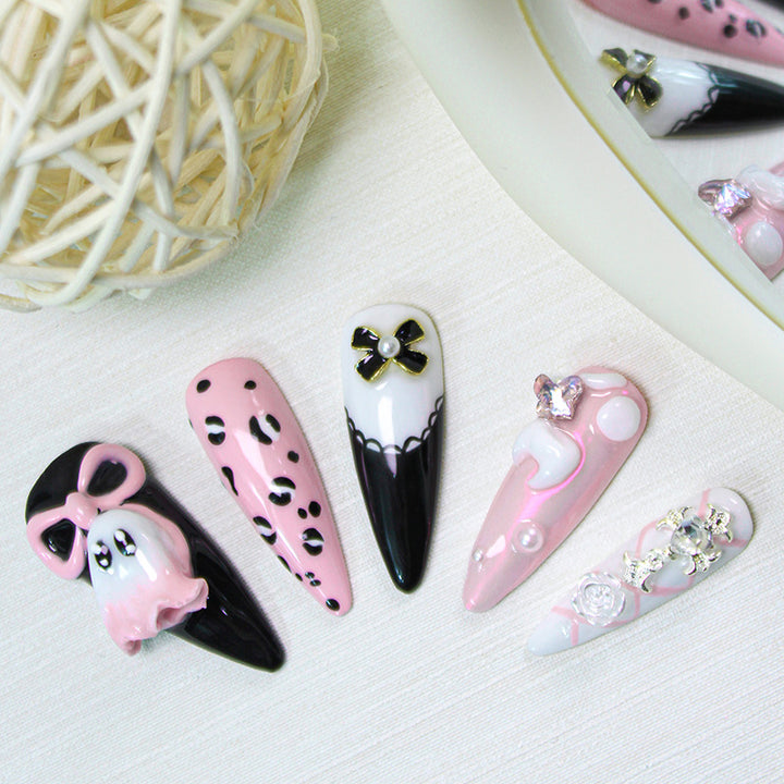 Creative Nail Art Set with Unique Designs Stornfield