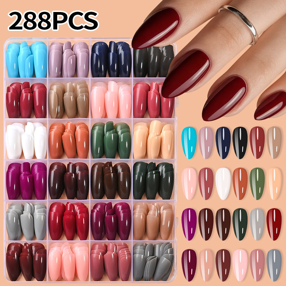 Premium Multi-Shape False Nail Set Stornfield