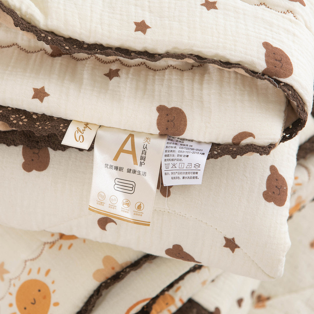 Women’s bedspread with high-quality floral design Stornfield