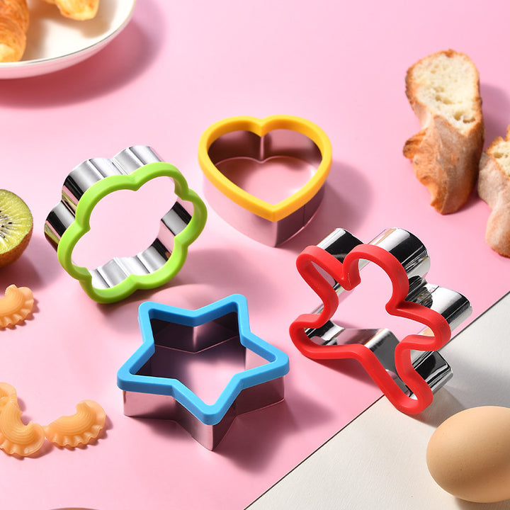 Silicone cookie cutter set for creative cookie decoration Stornfield