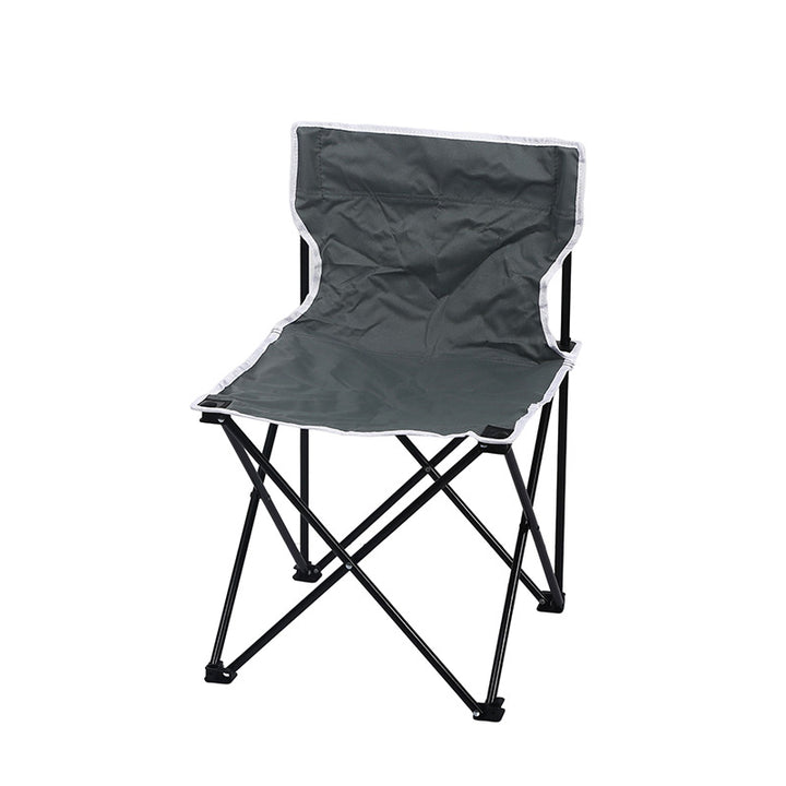 Folding chair with ergonomic backrest and sturdy frame Stornfield