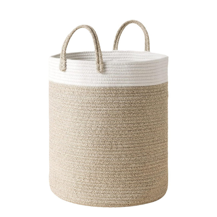 Women's storage basket with practical carrying handles Stornfield