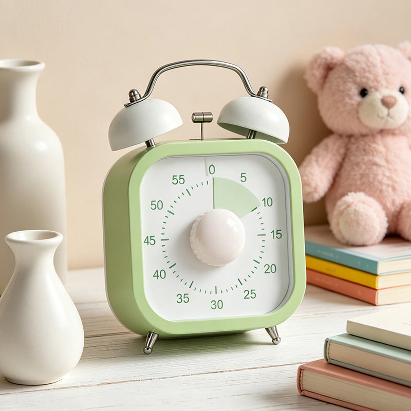 Classic Alarm Clock with Analog Display and Nostalgic Design Stornfield