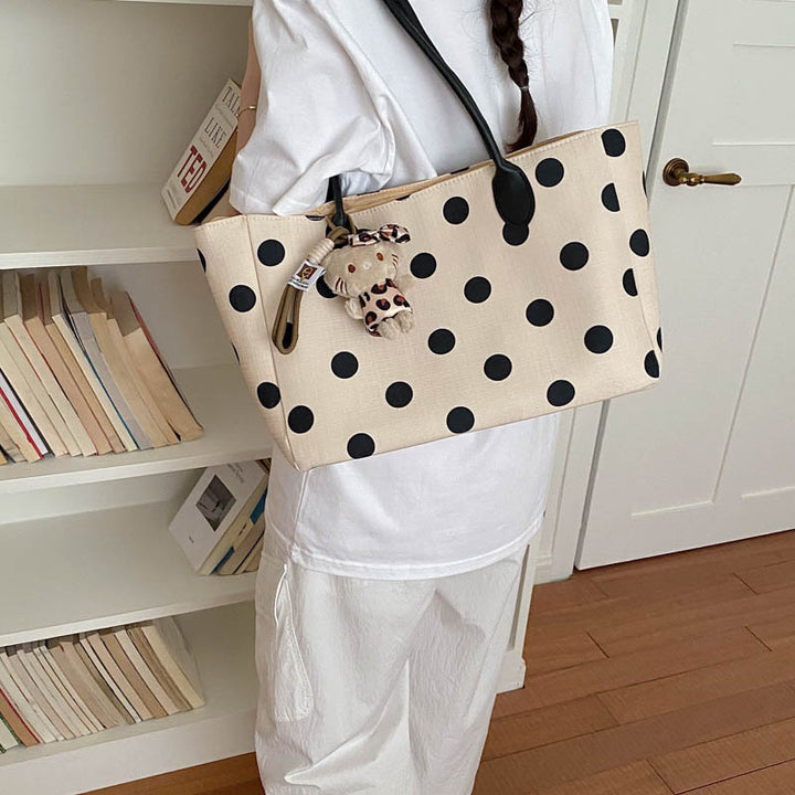 Polka Dot Tote Bag