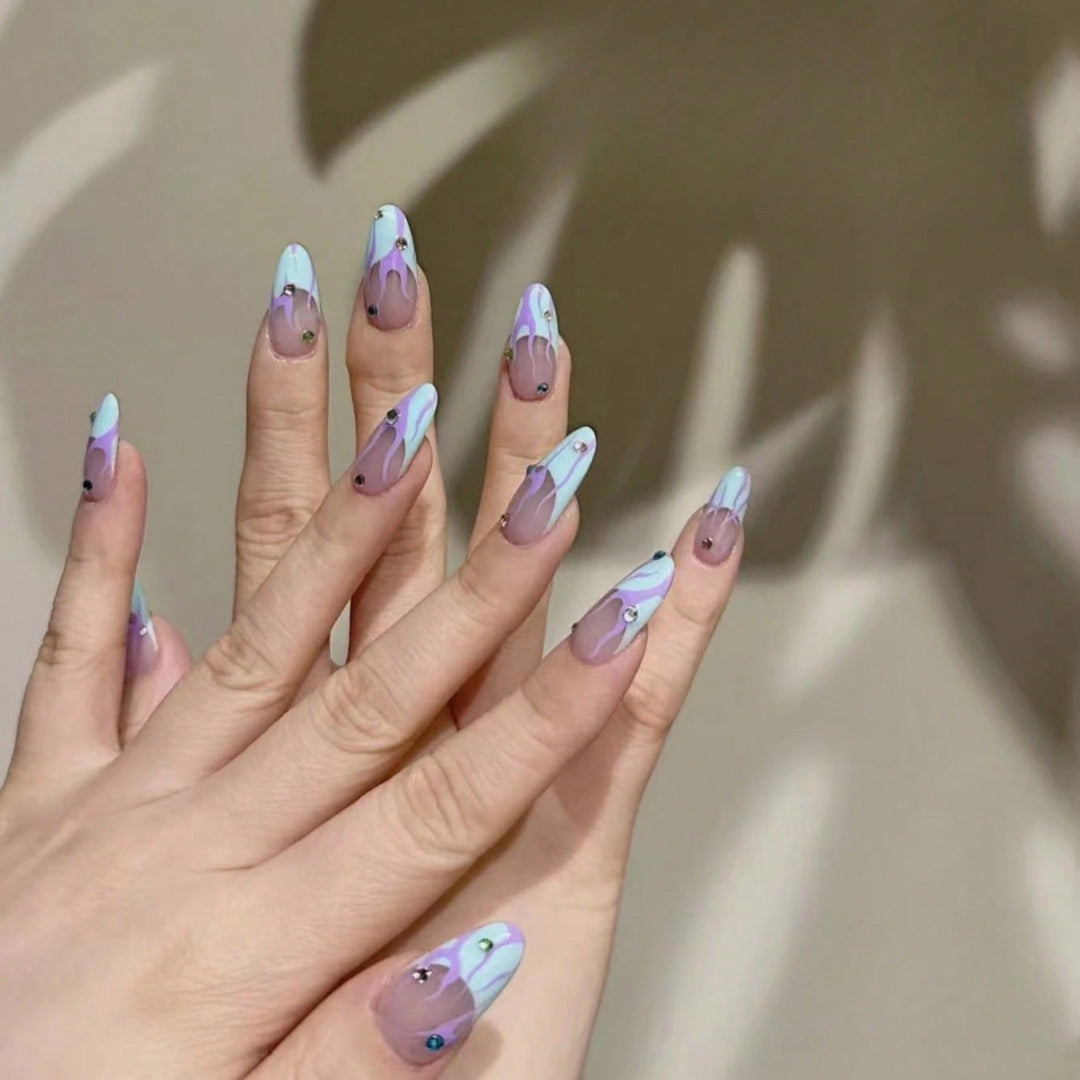 Elegant Abstract Nail Art Design Kit