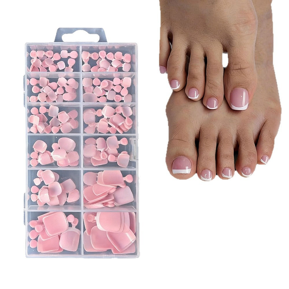 Premium French Tip Toenail Art Kit Stornfield