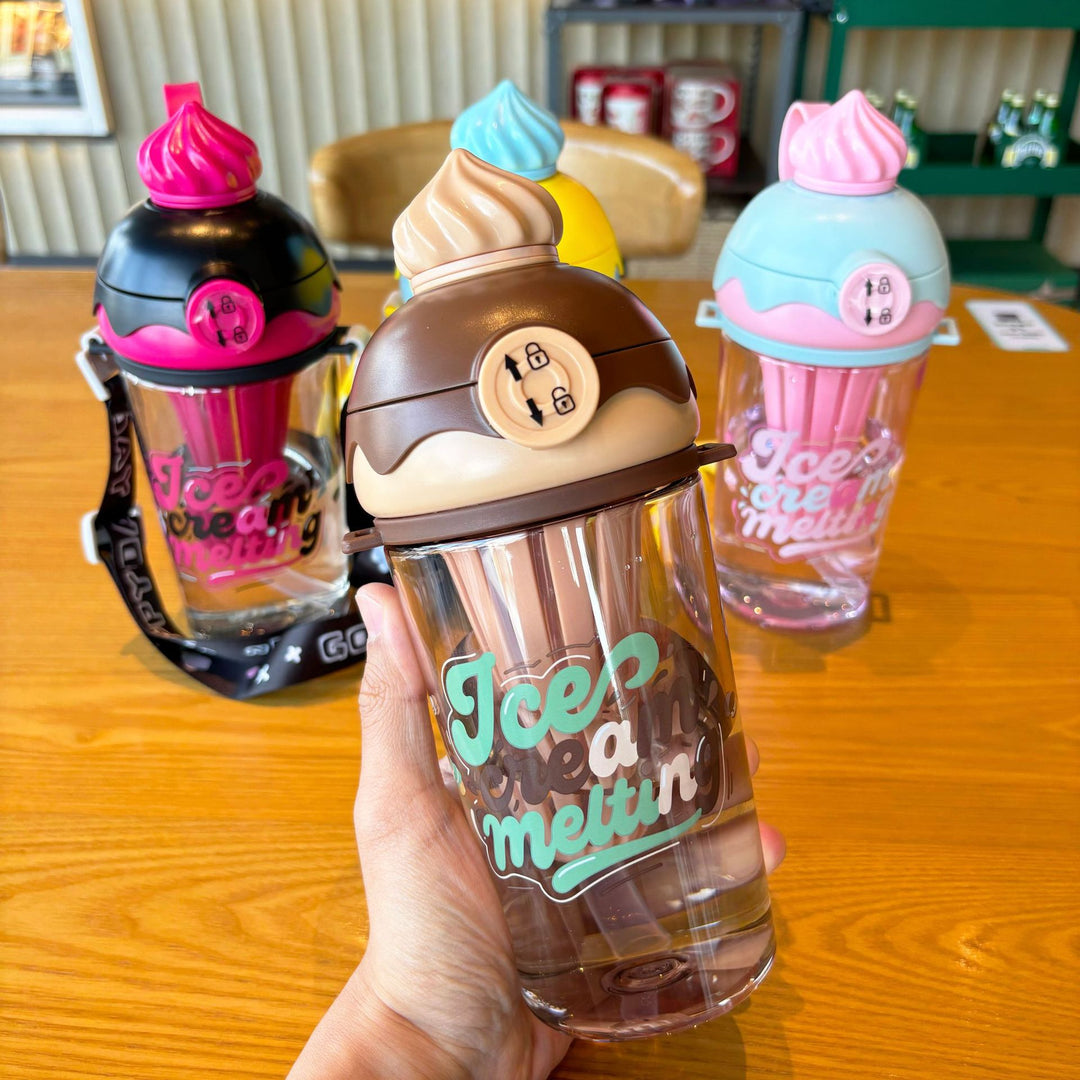 Ladies creative drinking bottle in ice cream design Stornfield