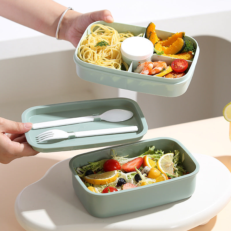 Multi-Tiered Leak-Proof Lunch Box