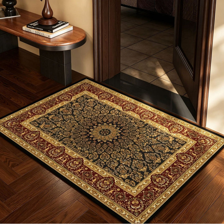 Luxurious Vintage-Inspired Floor Mat Stornfield