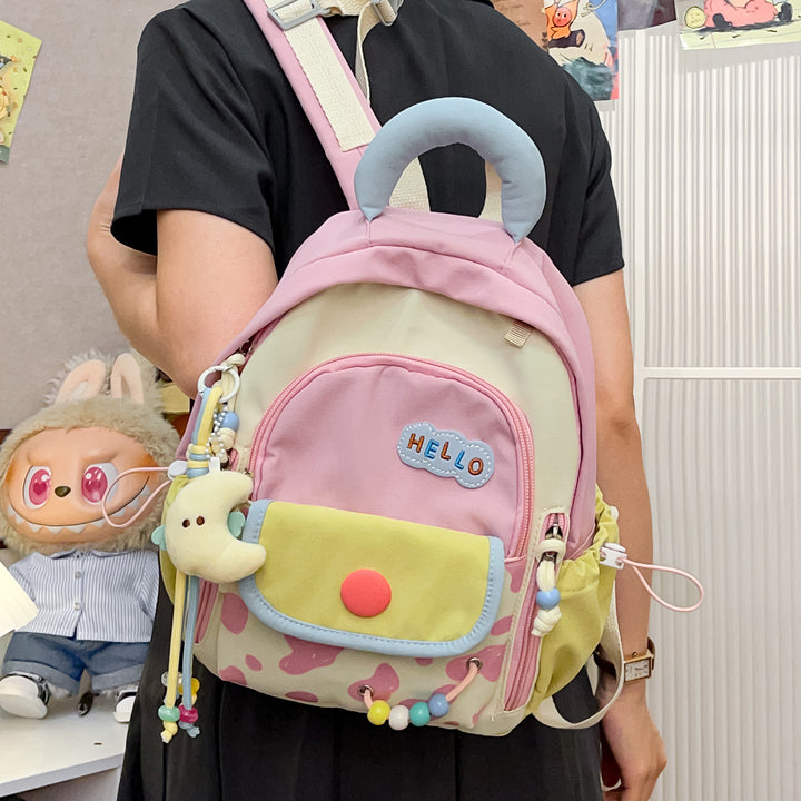 Whimsical Graphic Print Backpack Stornfield