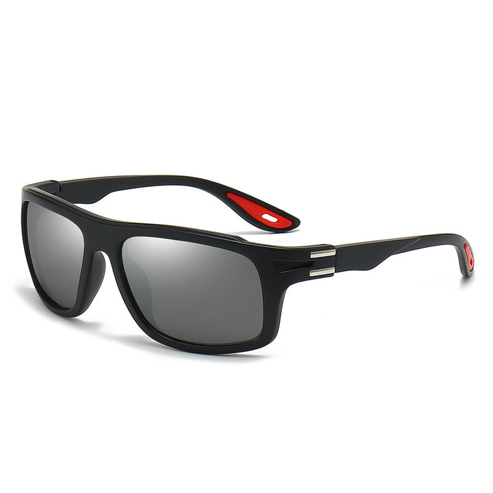 Men's sporty sunglasses with polarized lenses and shock-resistant frame Stornfield
