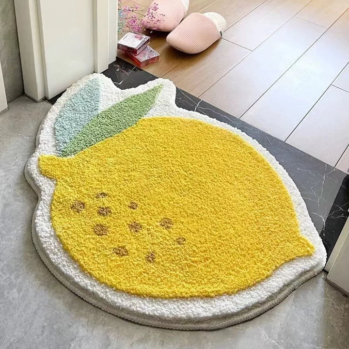 Artistic Welcome Floor Mat for Home Entryway