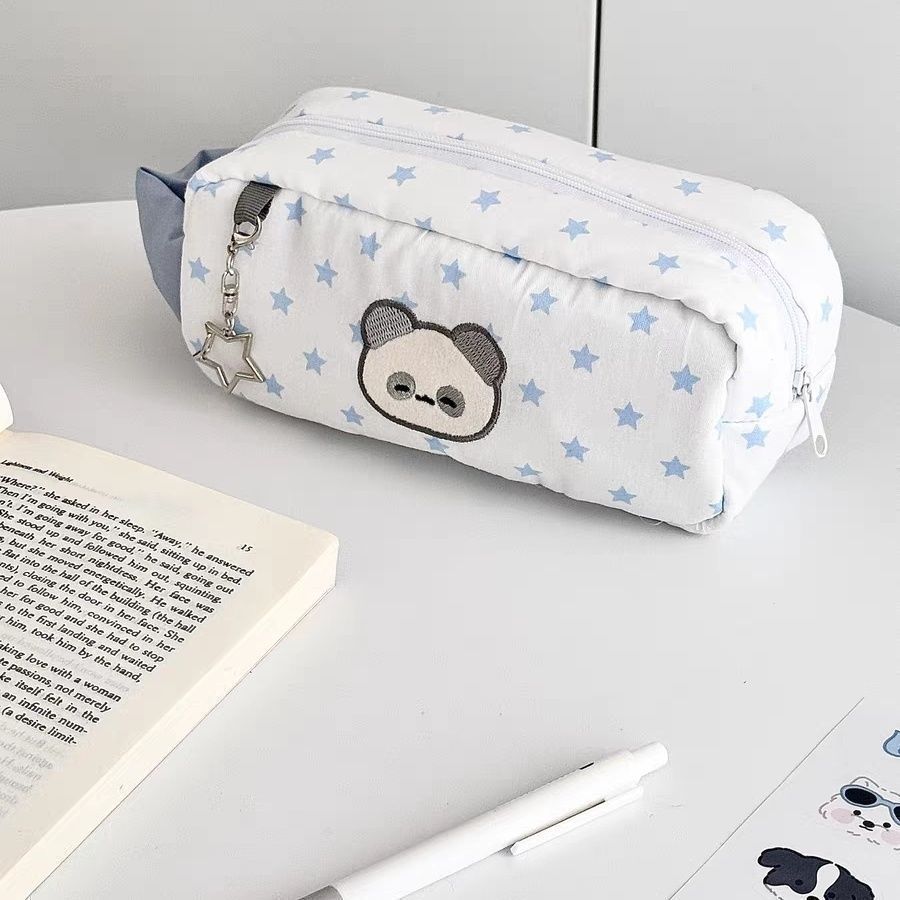 Cute Panda-Themed Pencil Case