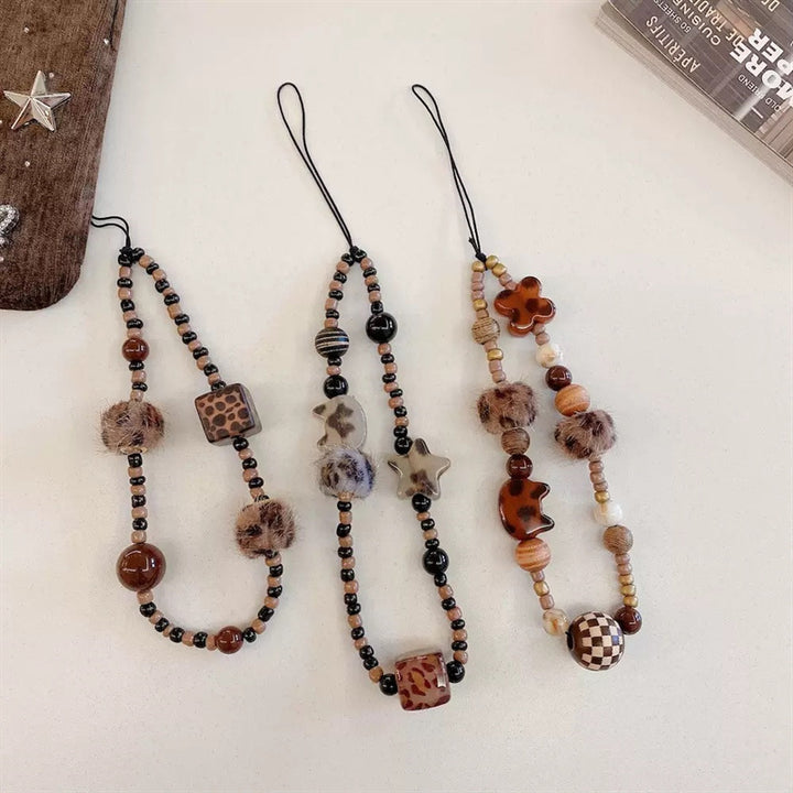 Decorative Beaded Charm Keychain Stornfield