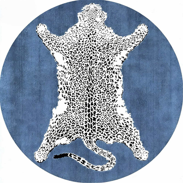 Artistic Leopard Print Area Rug
