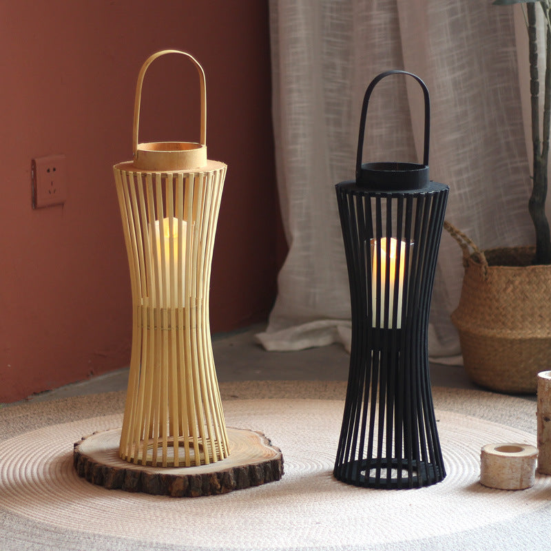 Modern lantern with braided design Stornfield