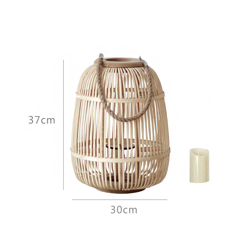 Stylish Rattan Lantern Stornfield