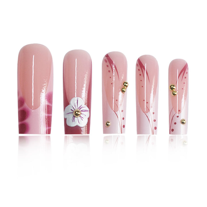Premium Floral Nail Art Extensions Stornfield