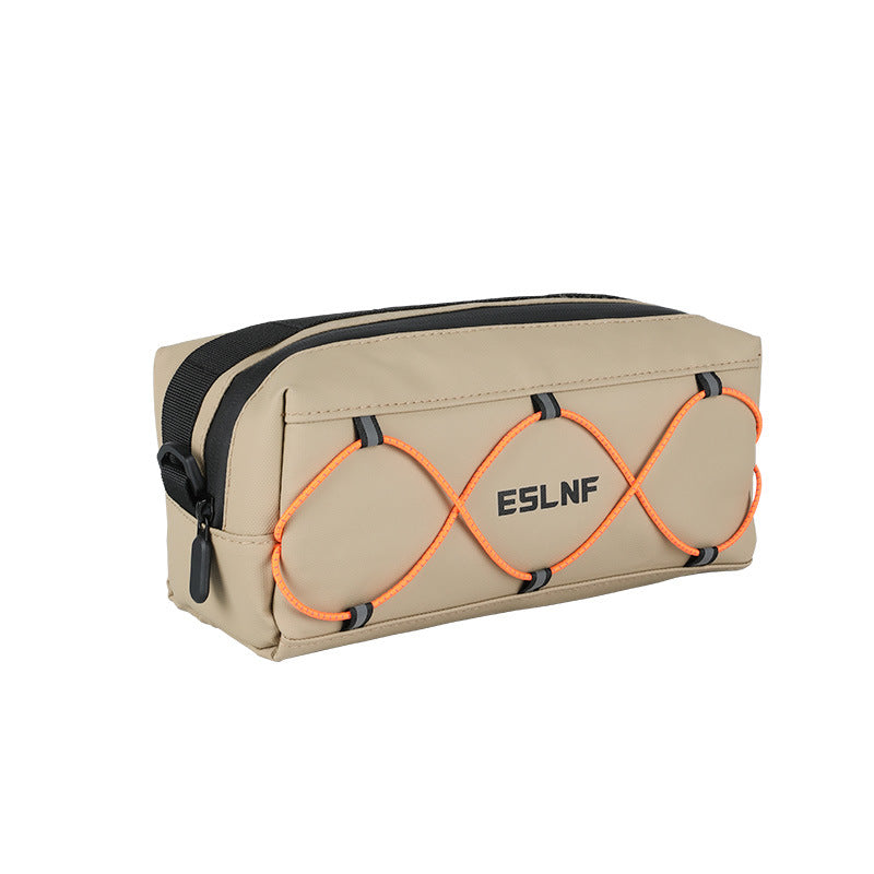 compact travel gear organizer pouch with external bungee cord system Stornfield