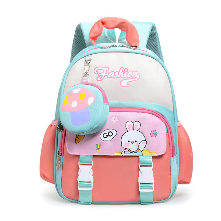 Playful Cartoon-Themed School Backpack Stornfield