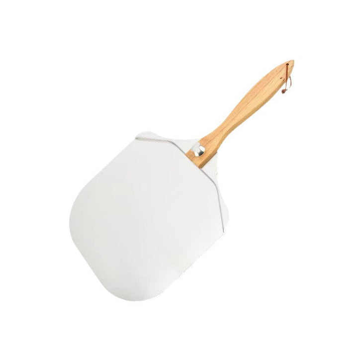 extra-large thin professional aluminum pizza peel with ergonomic wooden handle Stornfield