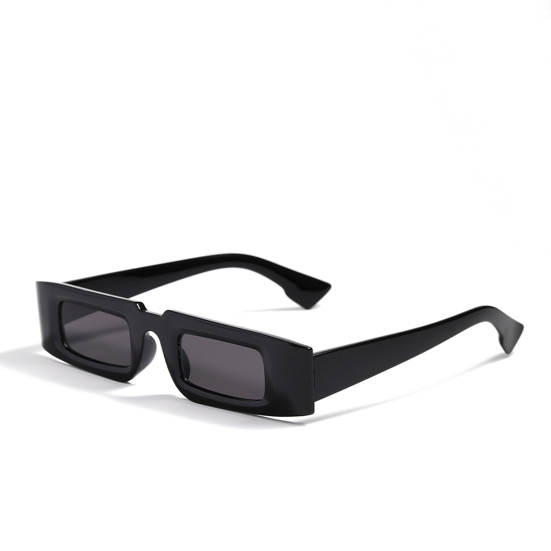 Women's fashionable geometric sunglasses with transparent frame and polarized lenses Stornfield