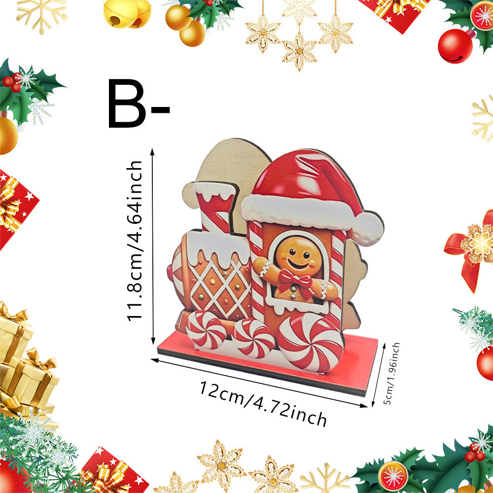 Christmas decoration with gingerbread house motifs Stornfield