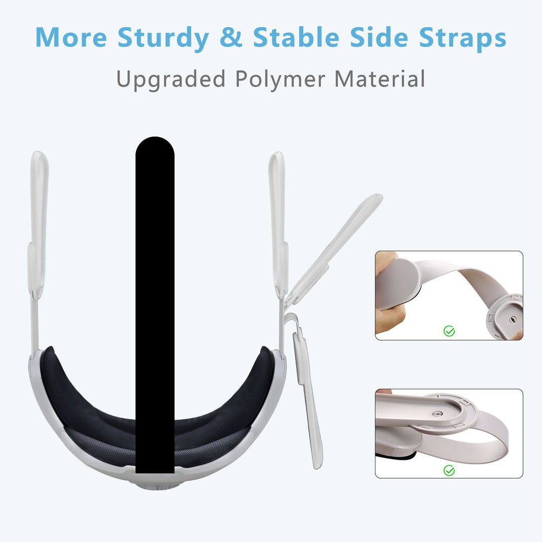 Customizable VR Headset Support Strap Stornfield