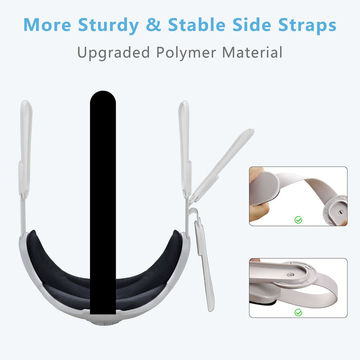 Customizable VR Headset Support Strap Stornfield