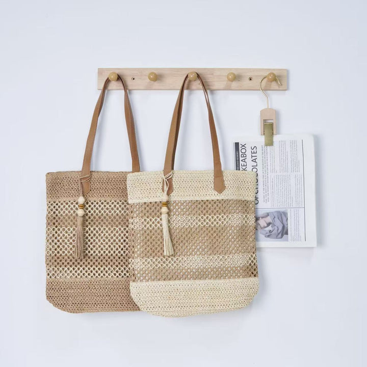 Handmade net beach bag Stornfield