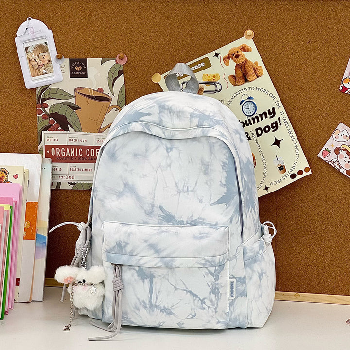 Trendy Tie-Dye Patterned Backpack Stornfield