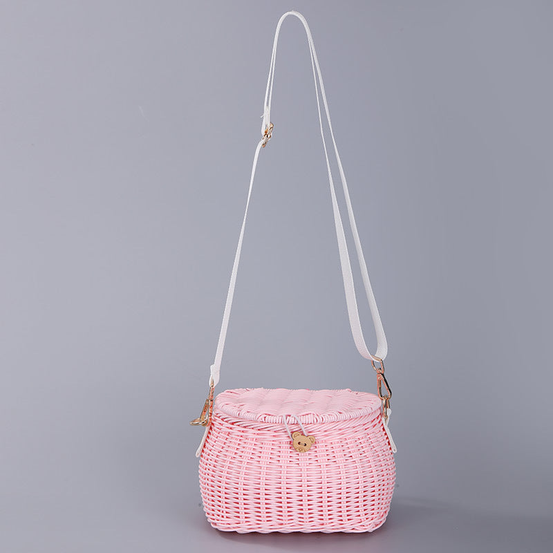 Cute Animal-Themed Woven Storage Basket Stornfield