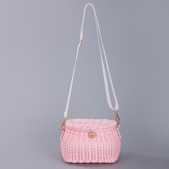 Cute Animal-Themed Woven Storage Basket Stornfield
